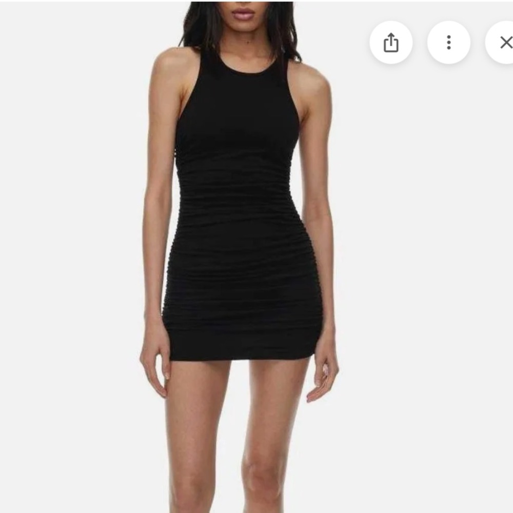 Aritzia TNA Black Mini Dress